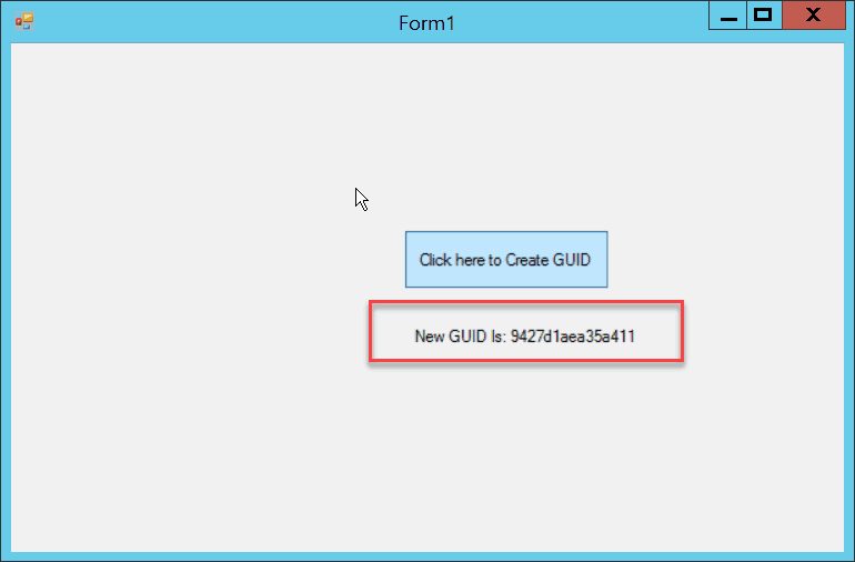 How to create a GUID in EnjoySharePoint