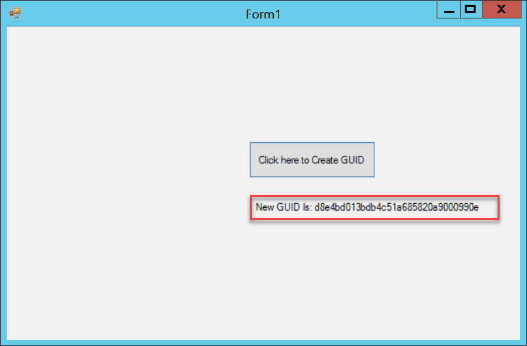 How to create a GUID in EnjoySharePoint