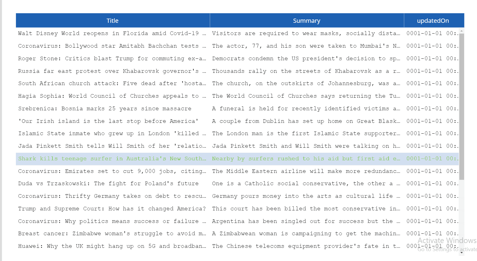 How to show RSS feed in PowerApps EnjoySharePoint