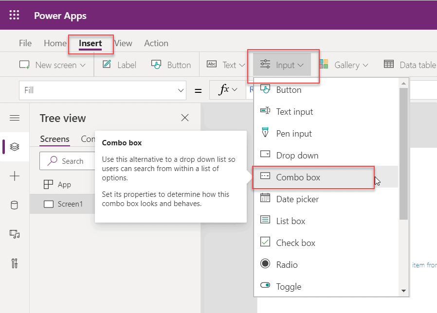 Power Apps Combo box with SharePoint list EnjoySharePoint