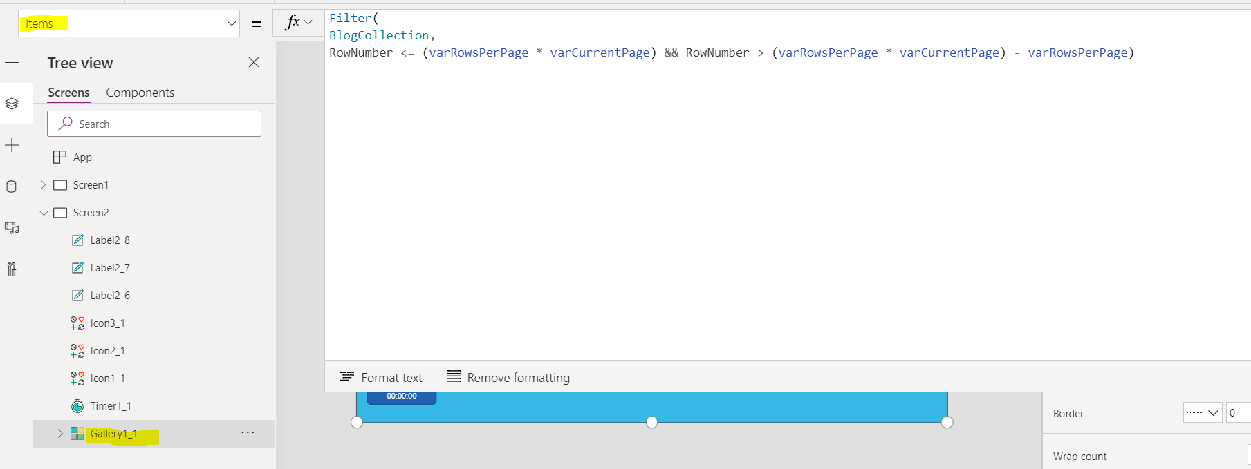 Automatically scroll Gallery control in PowerApps Enjoy SharePoint