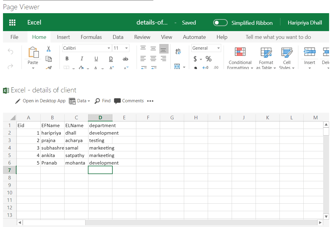How to display excel spreadsheet in SharePoint Enjoy SharePoint