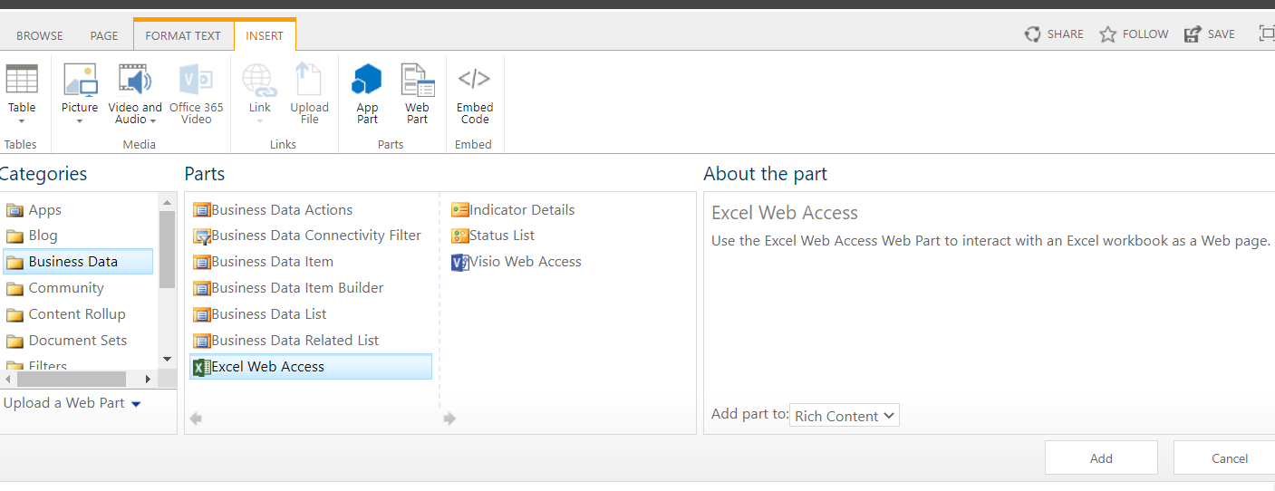 How to display excel spreadsheet in SharePoint Enjoy SharePoint