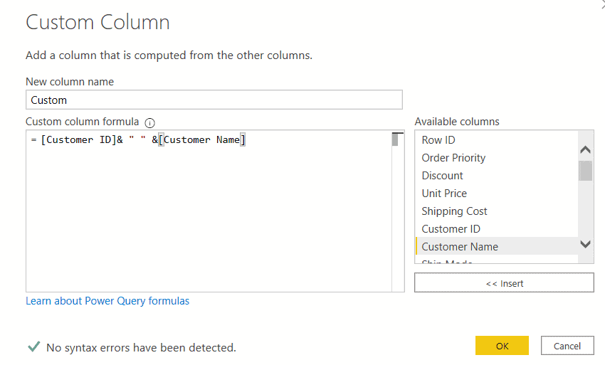 How To Concatenate 2 Tables In Power Bi