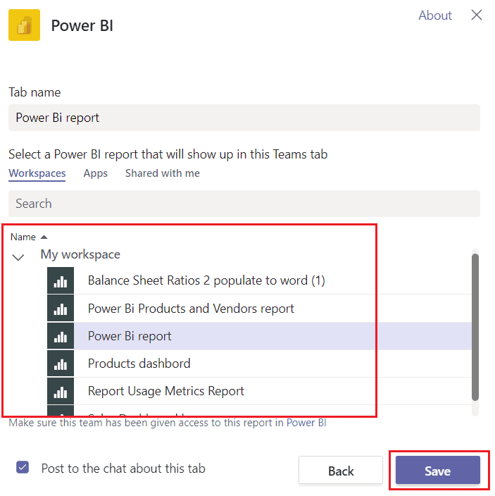 How to create a Power BI Dashboard in Microsoft teams Enjoy SharePoint