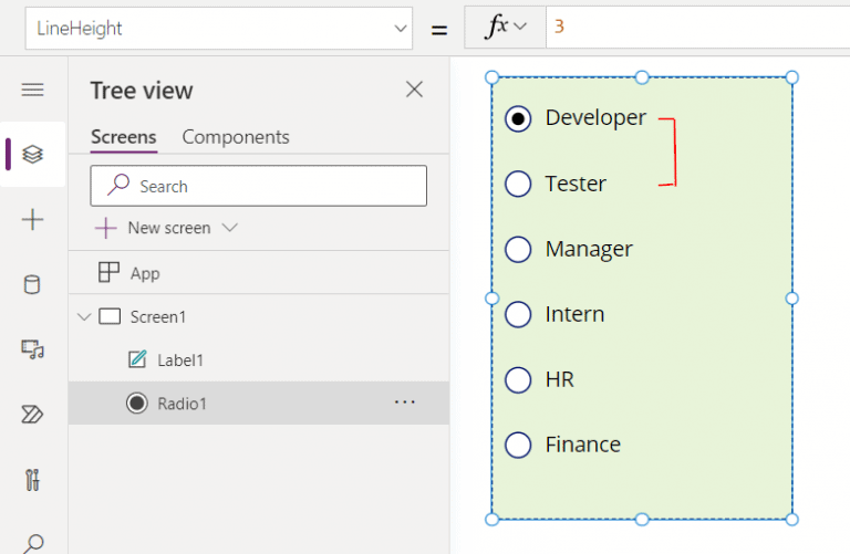 Power Apps Radio Button Enjoy SharePoint