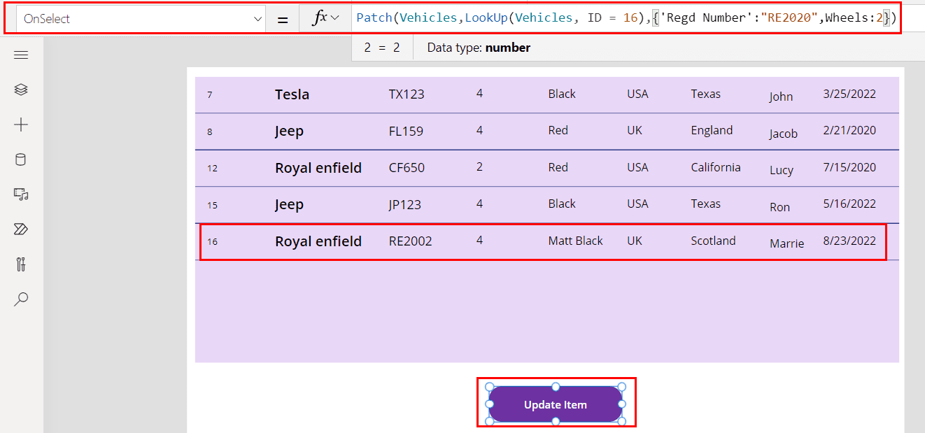 Power Apps Gallery Patch [With Various Examples] Enjoy SharePoint