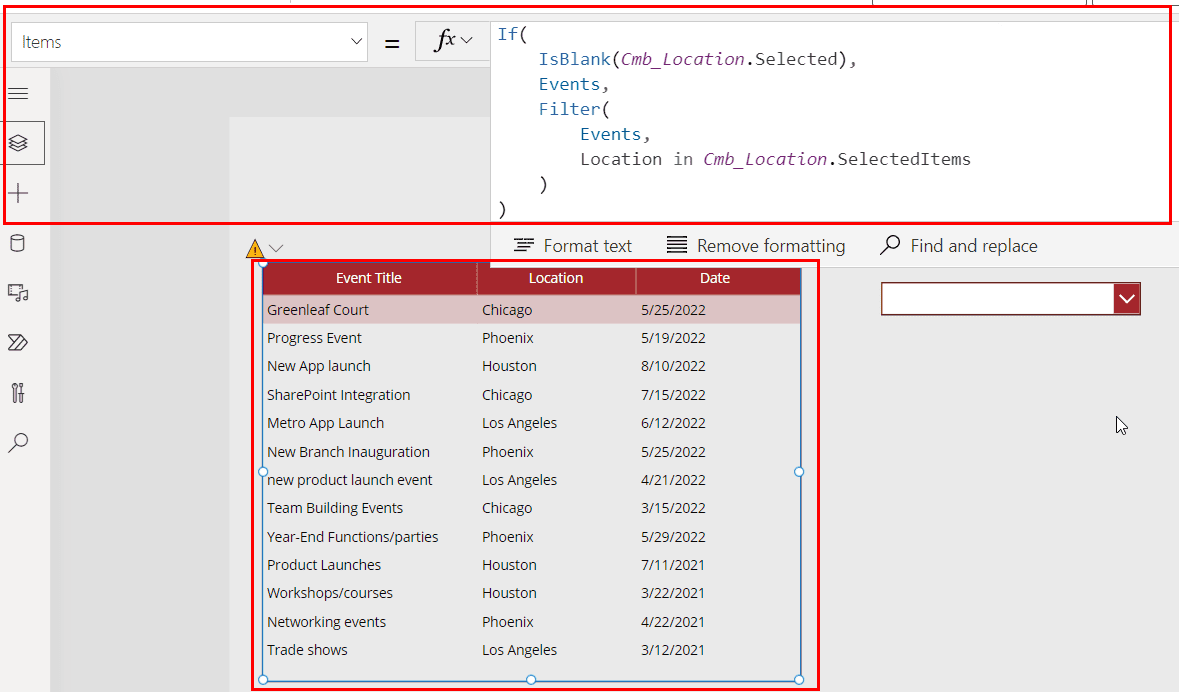Power Apps combo box filter Enjoy SharePoint