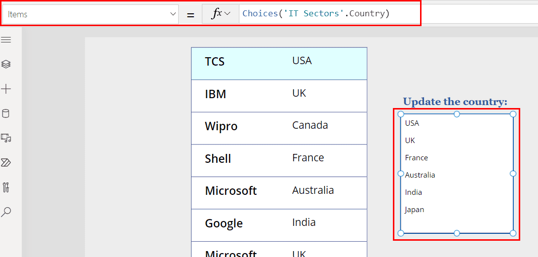 Power Apps Listbox items from SharePoint list Enjoy SharePoint