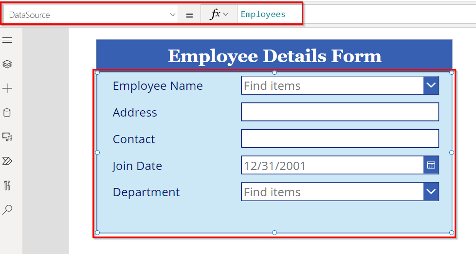 How to set default value in Power Apps data card? Enjoy SharePoint