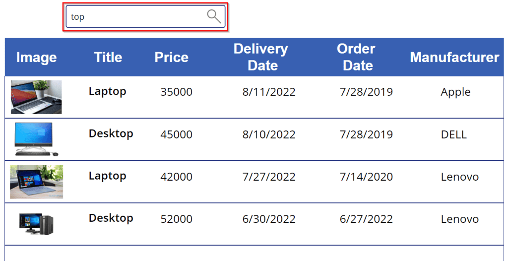 How to use PowerApps search() function SharePoint list? Enjoy SharePoint