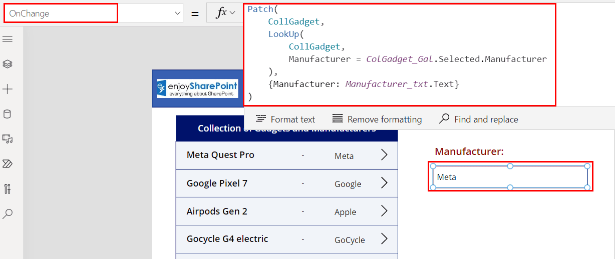 How to add text input to Power Apps collection? Enjoy SharePoint