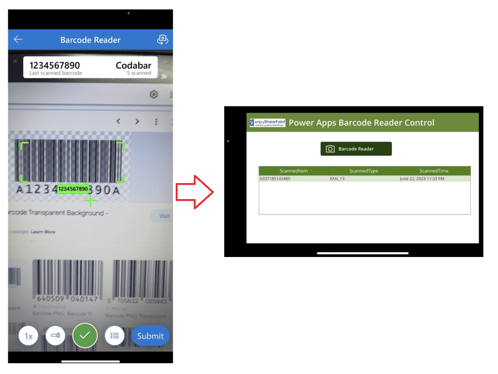 How to work with Power Apps Barcode Reader Control Enjoy SharePoint