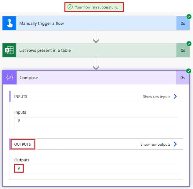 How to count rows in an Excel table using Power Automate? EnjoySharePoint