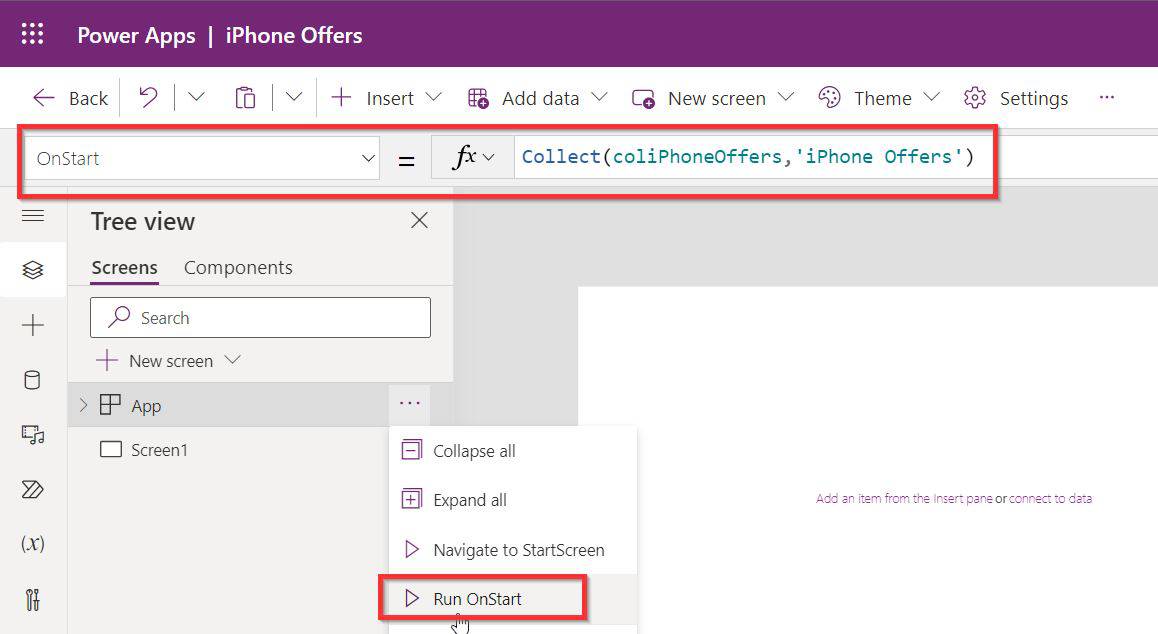 How to Create a Power Apps Collection On OnStart Property? Enjoy