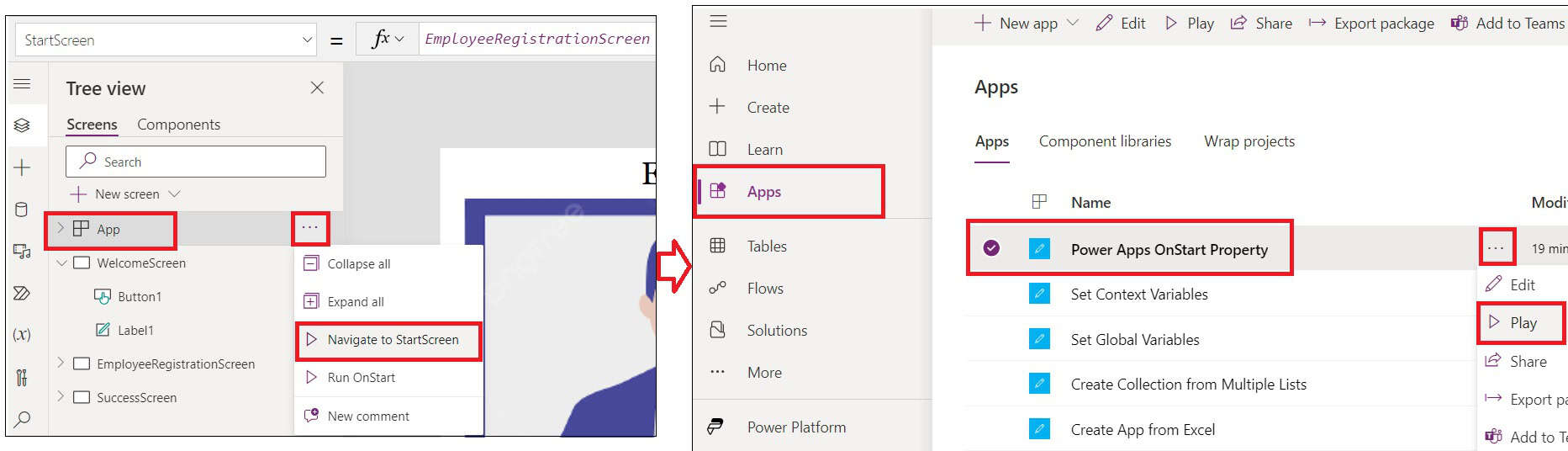 How to Use App OnStart Function in Power Apps? Enjoy SharePoint