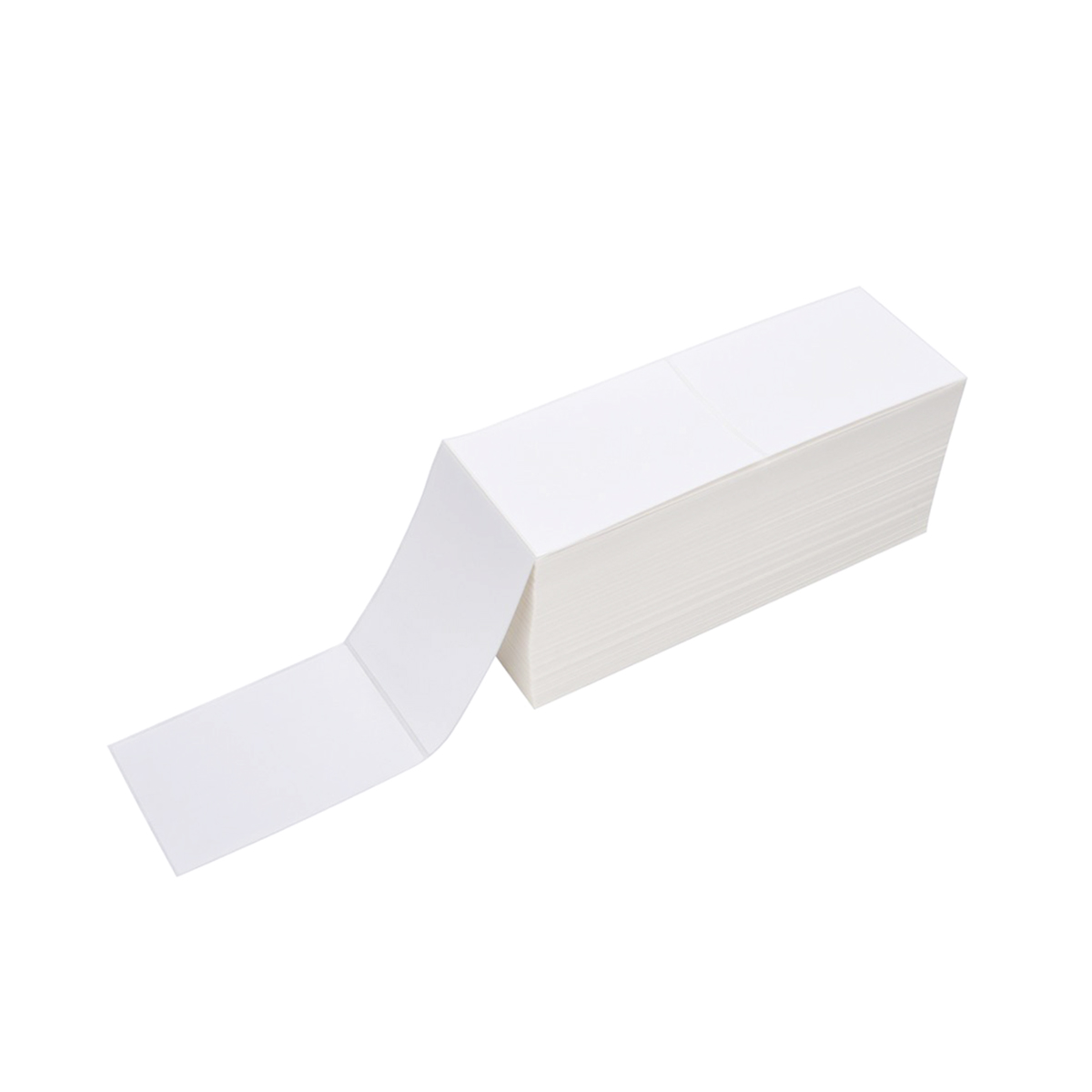 Direct Thermal Fanfold Labels 4" x 6" Fanfold Labels enKo Products