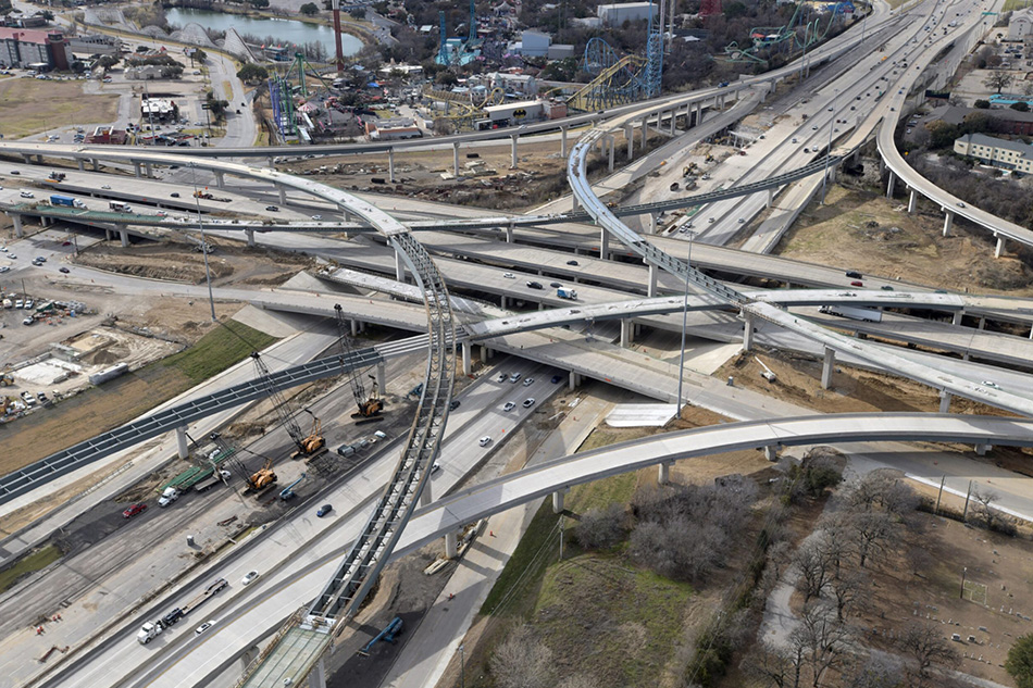 I30 Interchange Project in Arlington, Texas, Faces Overruns, Delays