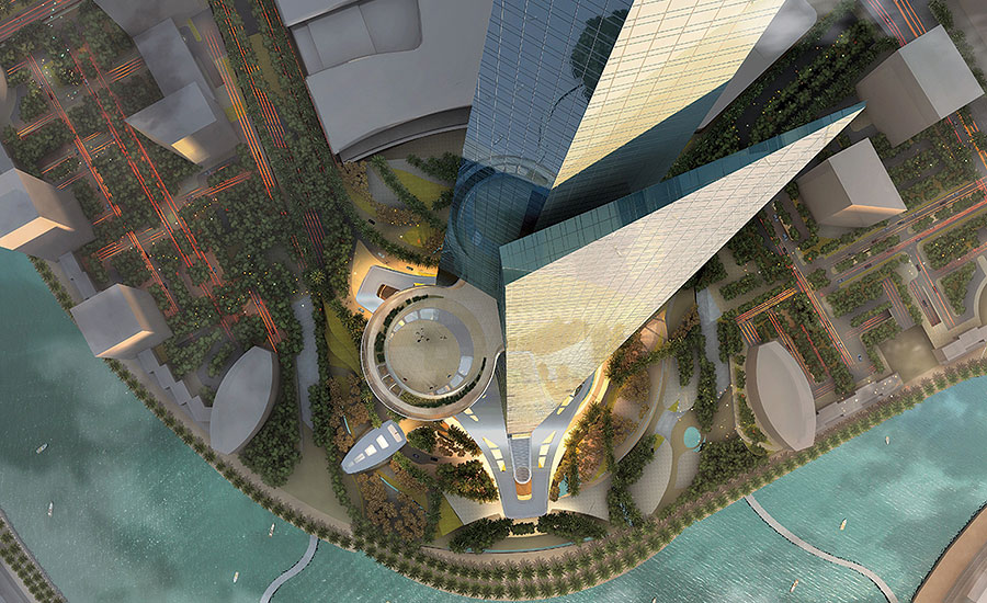 Jeddah Tower’s ‘Climb’ to One Kilometer Picks Up Speed 20151111 ENR