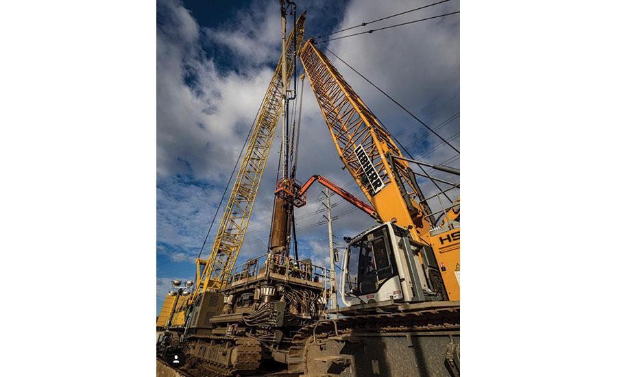 Crews Install Record-Setting CIDH Pile 332 Ft Deep | 2020-07-15