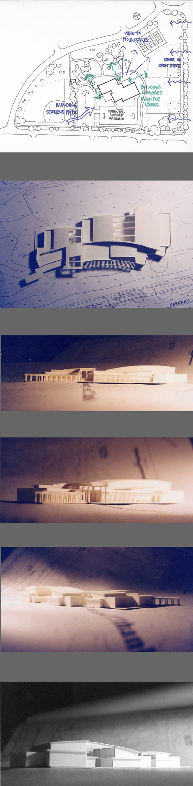 Northgate Senior & Community Center Architectural Study Models, ENR