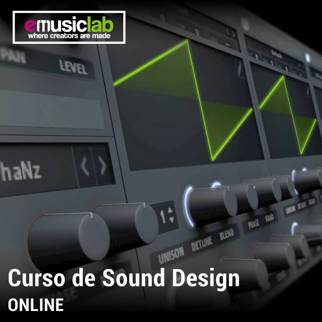 Curso de Sound Design online. Encuentra un sonido único. Emusic Lab