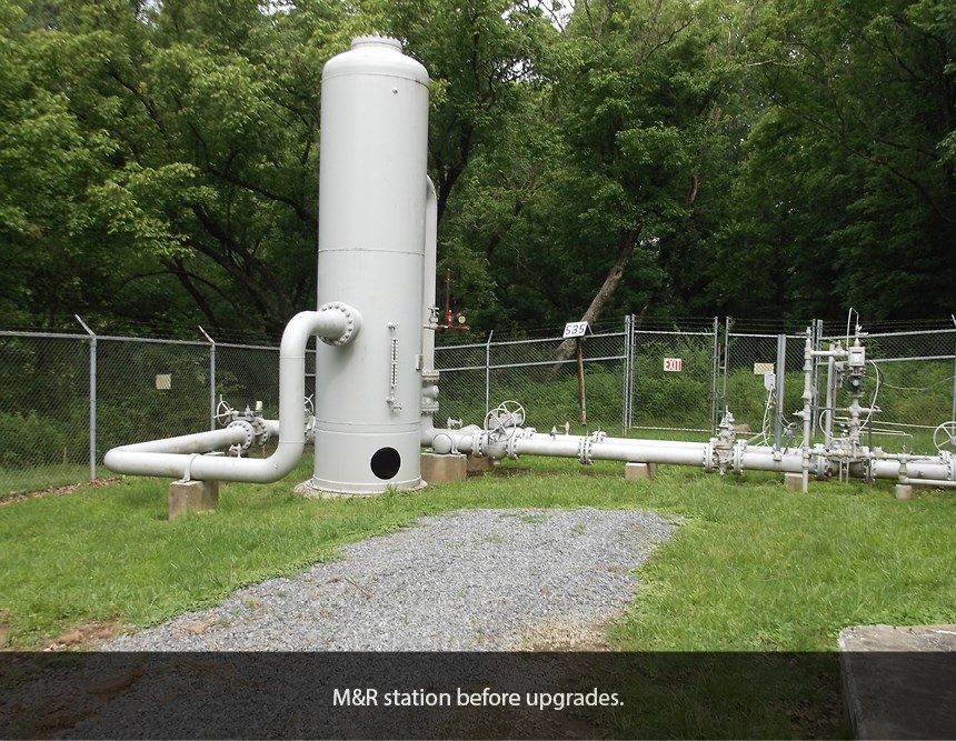 Confidential Natural Gas Client City Gate M&R Station Upgrade Project