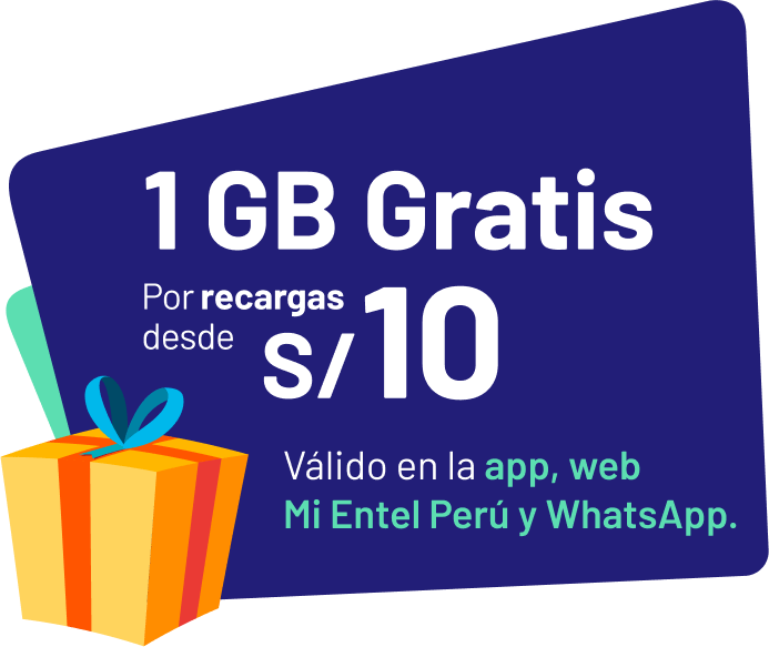 Bolsas y recargas Entel Perú Empresas