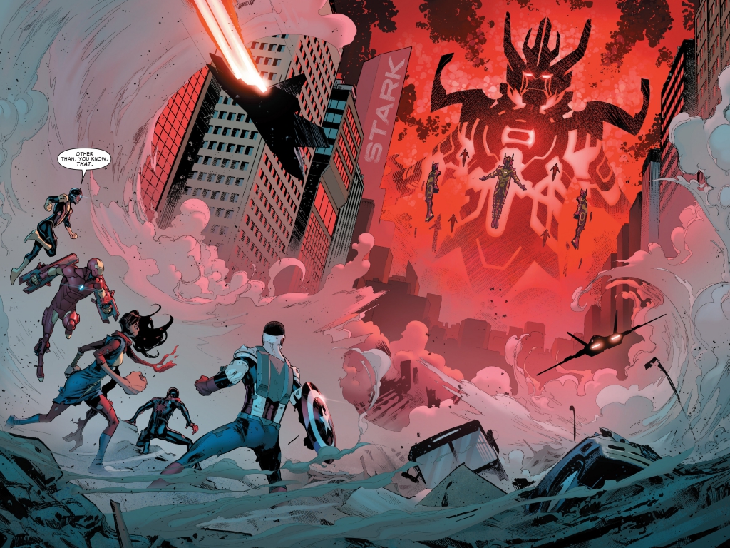 Cuales Superheroes Mueren Al Inicio De Civil War 2 Enter Co