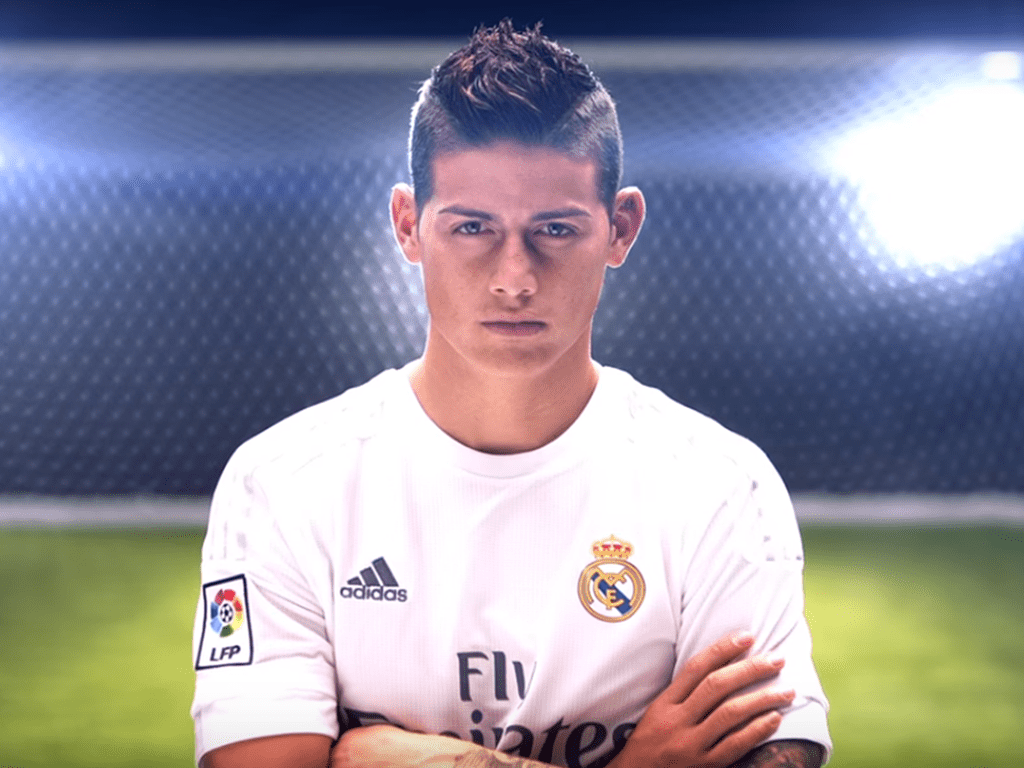 James Rodríguez es una de las caras del tráiler de ‘FIFA 17’ • ENTER.CO