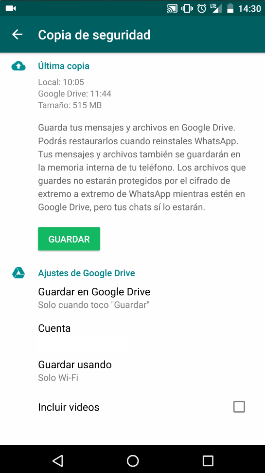 Aprende a hacer una copia de seguridad en Whatsapp • ENTER.CO