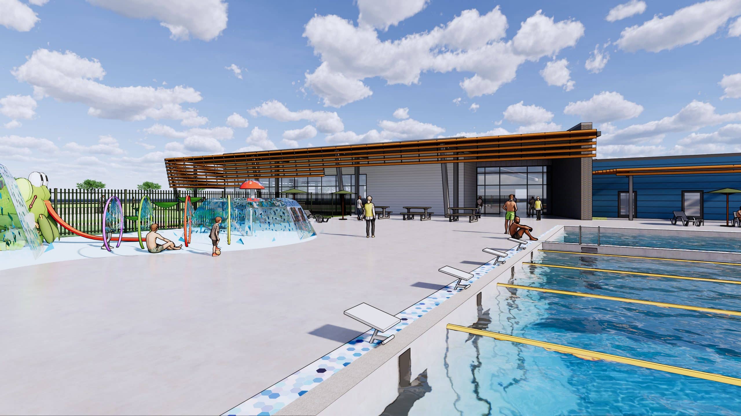 Southeast Community Recreation Center Enteros Design, PCEnteros