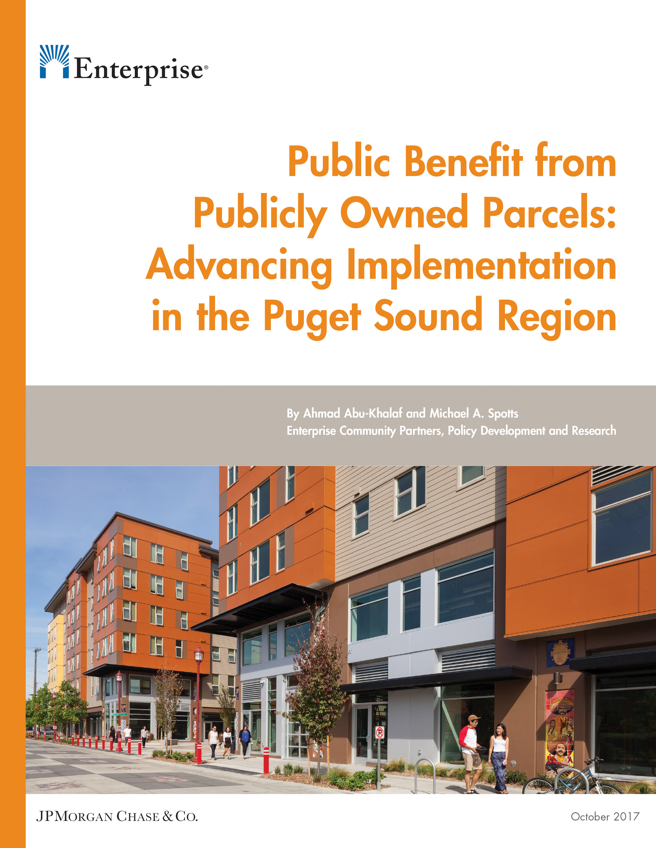 Public Benefit from Publicly Owned Parcels Advancing Implementation in