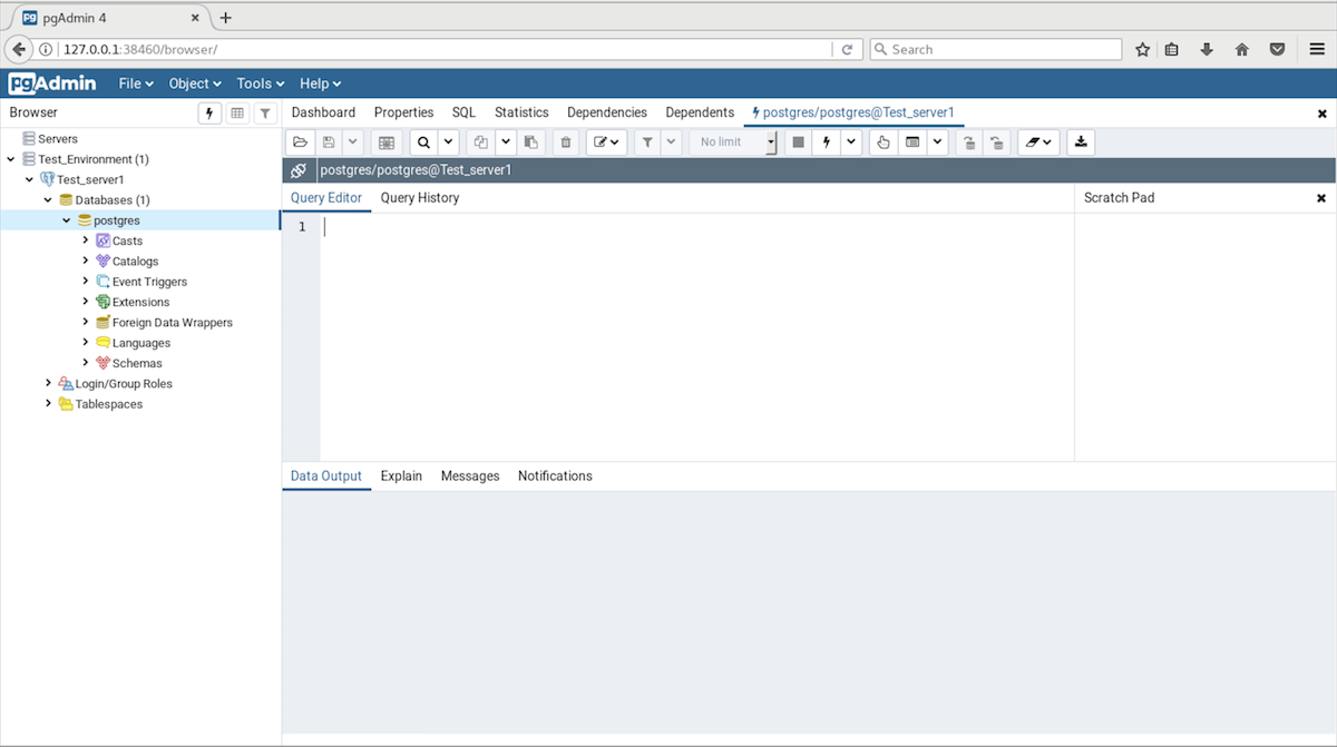 pgAdmin, a comparable tool to PL/SQL Developer for PostgreSQL EDB