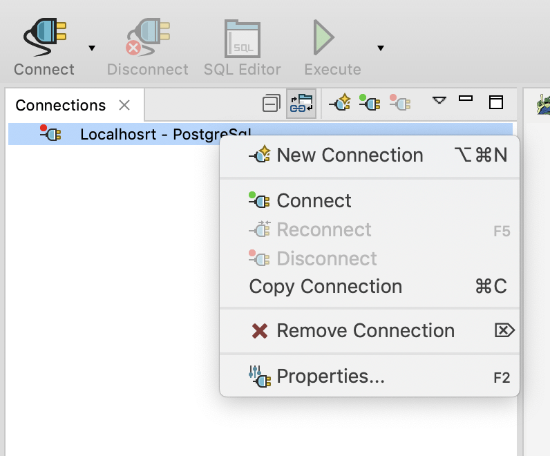 Using PostgreSQL with Toad Edge