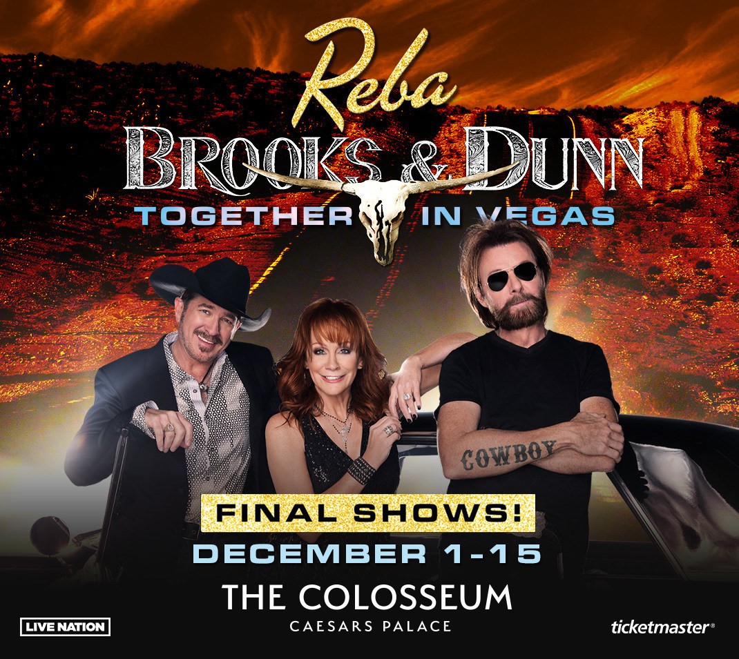 Reba, Brooks & Dunn Announce Final Show Dates for "Together in Vegas