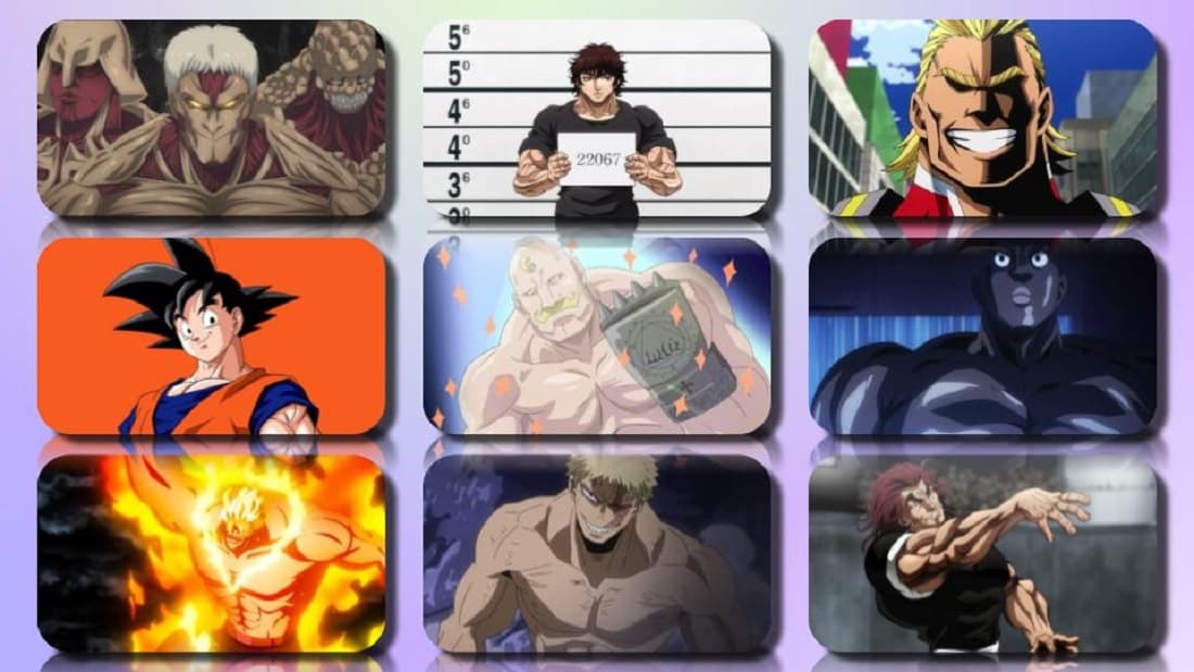 Update more than 83 body building anime in.cdgdbentre