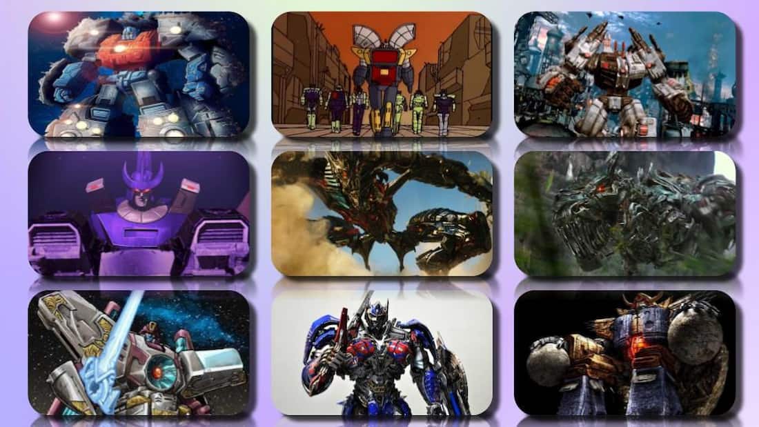 Transformers Characters Names
