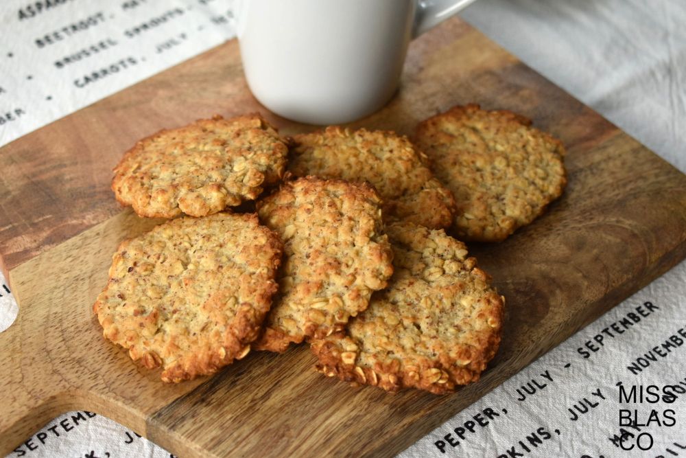 Galletas de avena saludables sin harina Comunidad Gastronómica y