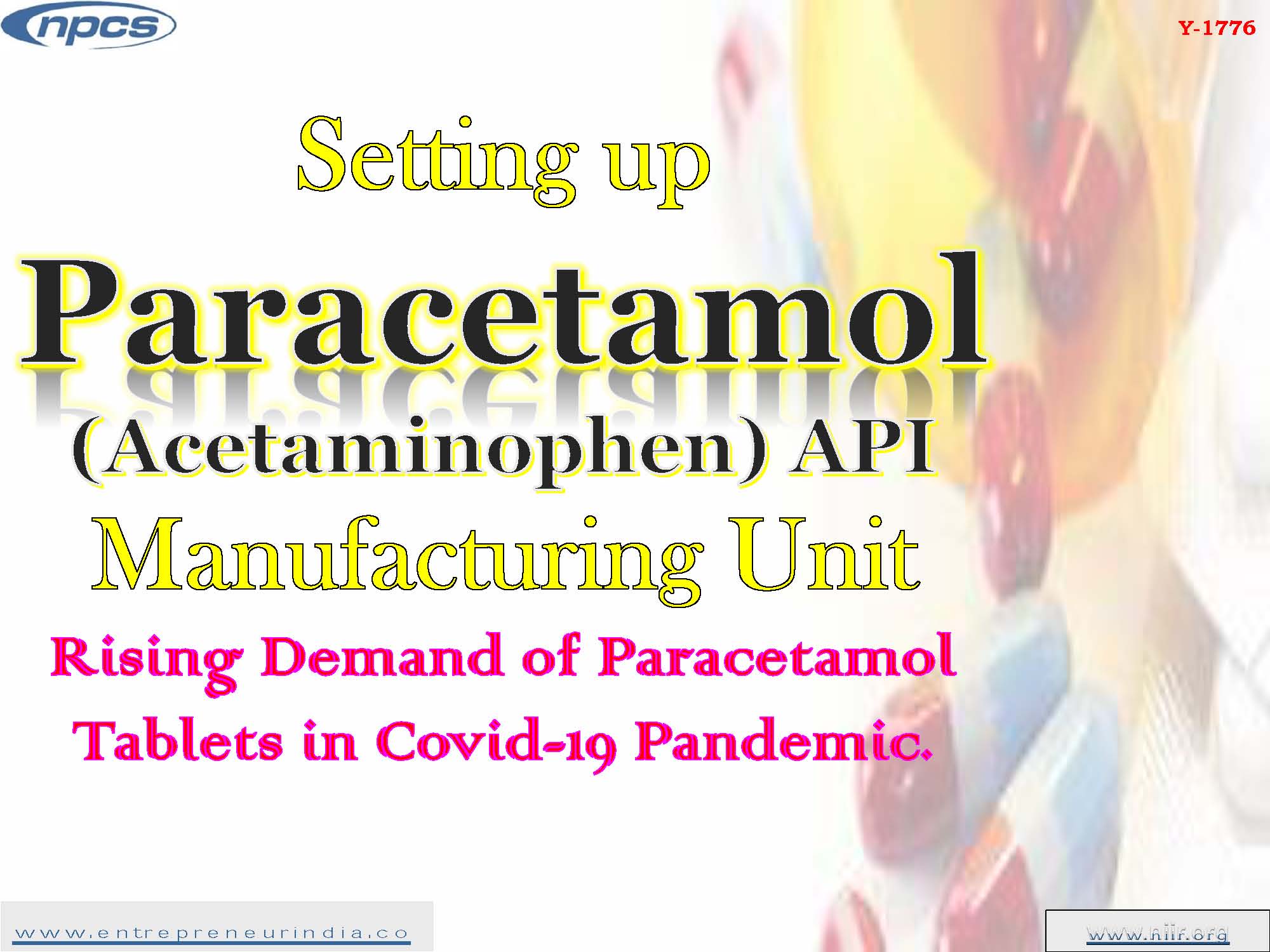 Setting up Paracetamol Acetaminophen API Manufacturing Unit Rising
