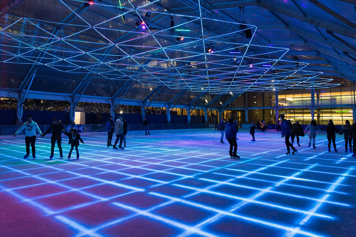 LED Ice Rink ENTTEC ENTTEC