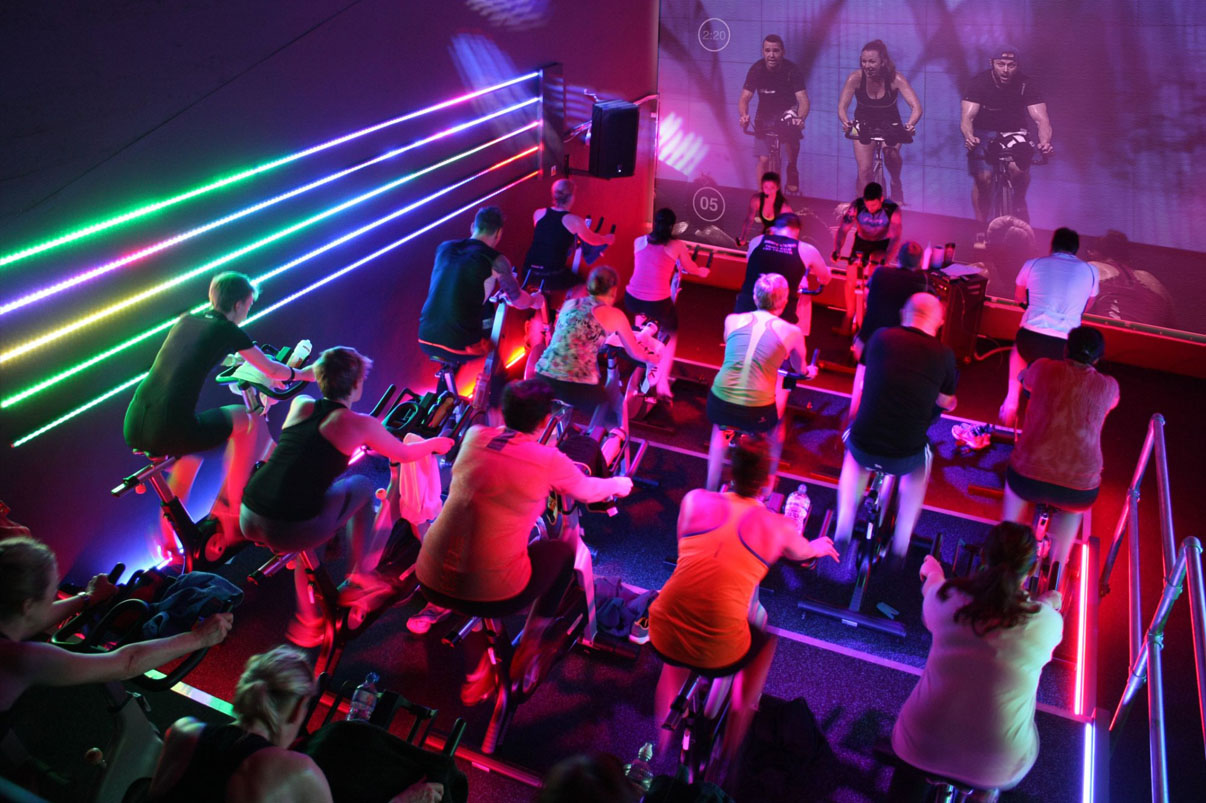 Immersive LED gym ENTTEC ENTTEC