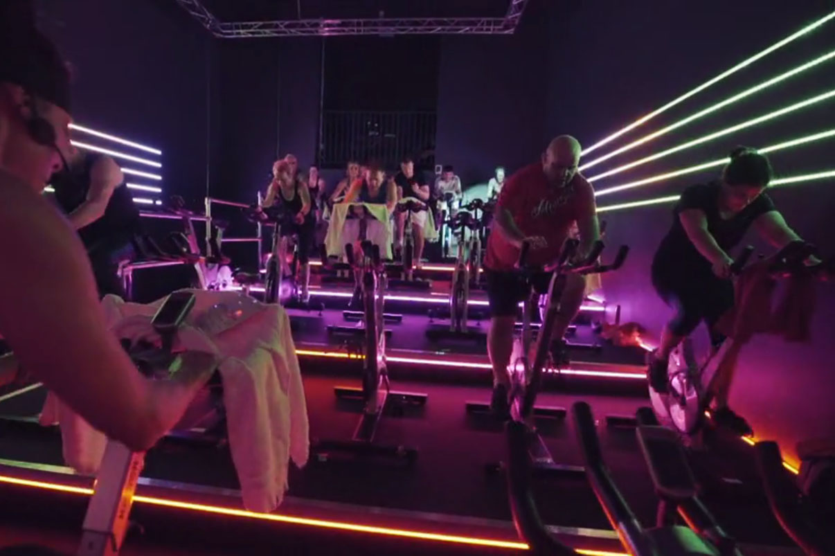 Immersive LED gym ENTTEC ENTTEC