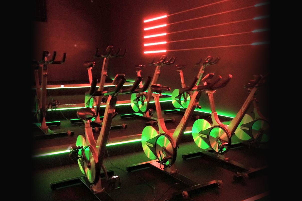 Immersive LED gym ENTTEC ENTTEC