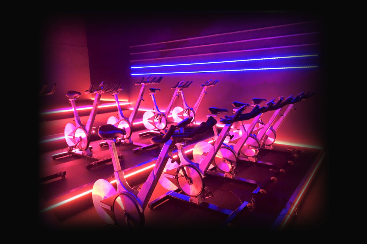 Immersive LED gym ENTTEC ENTTEC