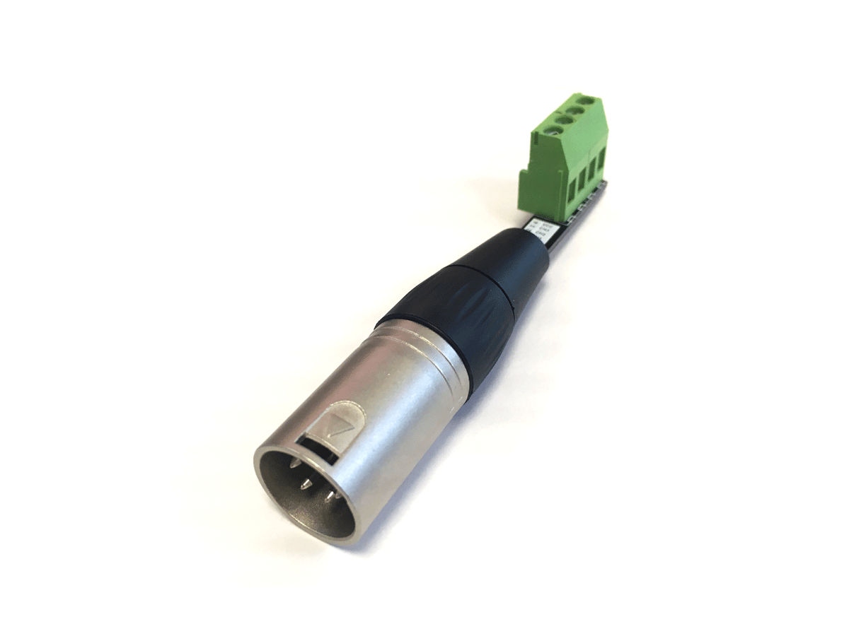 XLR 4PIN TO SCREW TERMINAL ENTTEC ENTTEC