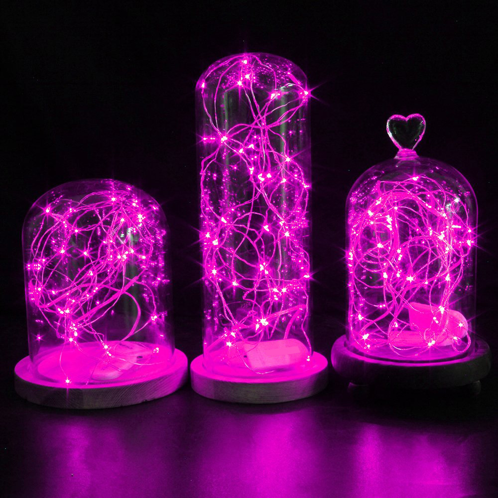 6 Pack 3.3ft/1m LED Fairy String Lights Battery Operated for DIY Xmas