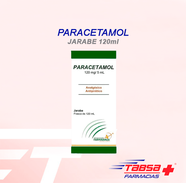 Tabsa Express MEDICAMENTOS PARACETAMOL JARABE 120ML