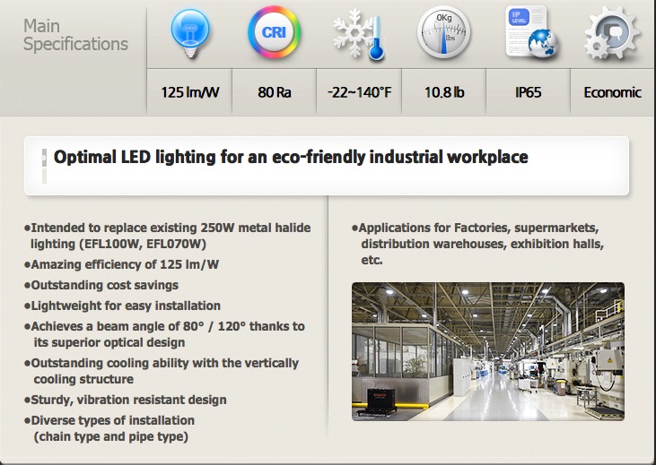 ELF High Bay Led Lighting South Africa EnvirolightEnvirolight