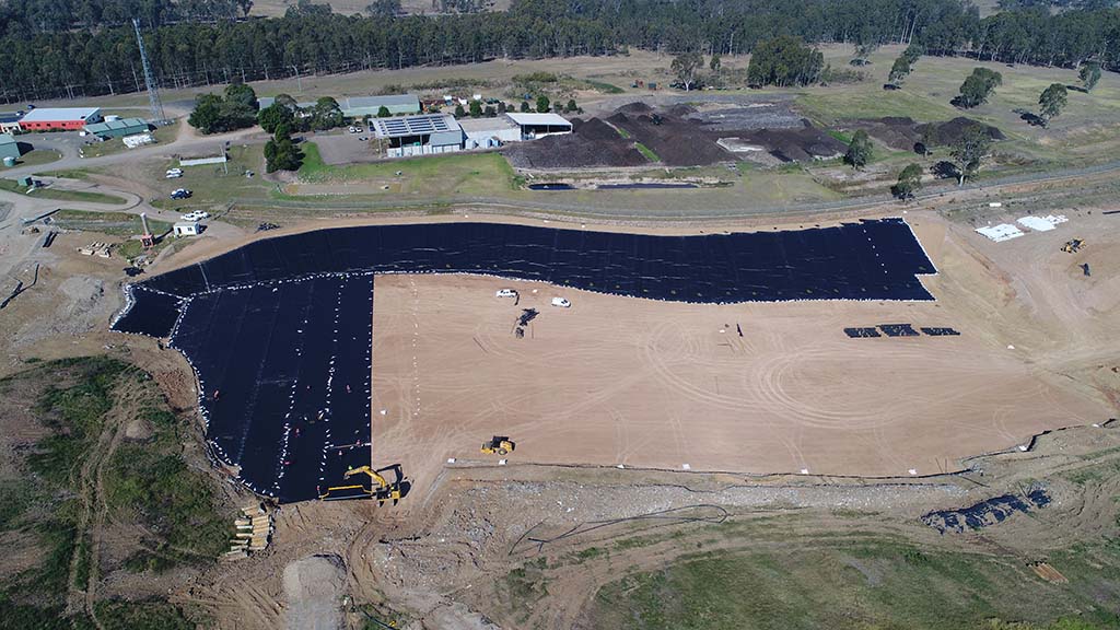 Grafton Regional Landfill Cell 4B Enviro Lining
